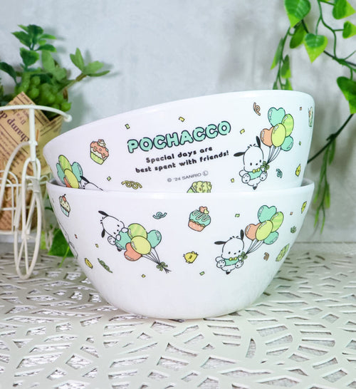 스케이터 산리오 포차코 캐릭터 멜라민 볼그릇 500ml MBL4P - 주방·식기 - 하카타몰
