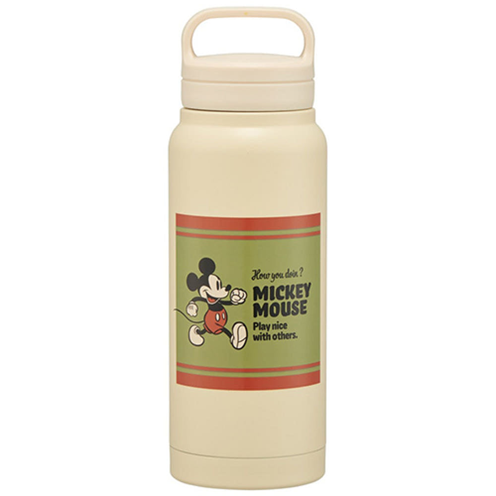 [발주상품 2~4 영업일 후 발송예정] 스케이터 미키마우스 캐릭터 스크류 핸들 머그 보틀 500ml STSC5 - 주방·식기 - 하카타몰