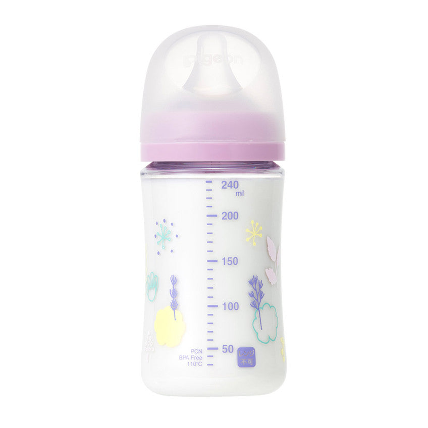 [발주 요청상품] 피죤 모유실감 T-Ester 플라스틱 젖병 240ml Flower Garden - 수유·외출 - 하카타몰