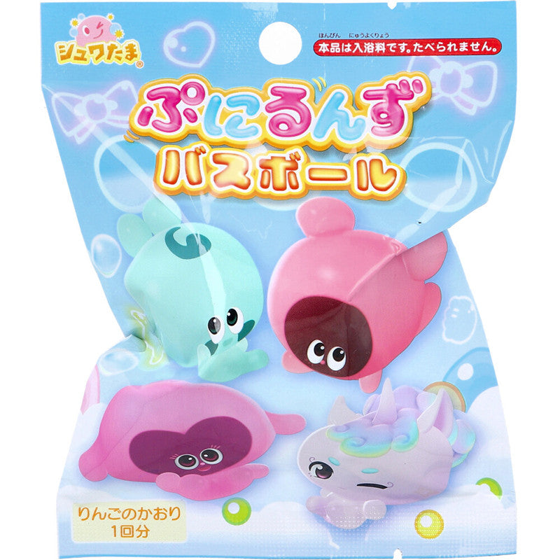 산리오 푸니룬즈 캐릭터 마스코트 바스볼 입욕제 사과향 1개입 75g - 욕실/입욕용품 - 하카타몰