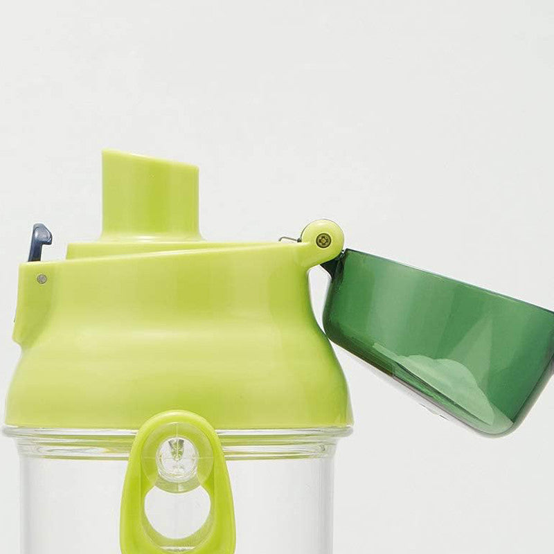 스케이터 DINOSAURS 캐릭터 식기세척기 대응 드링킹 타입 원푸쉬 클리어 보틀 480ml PSB5TR - 주방·식기 - 하카타몰