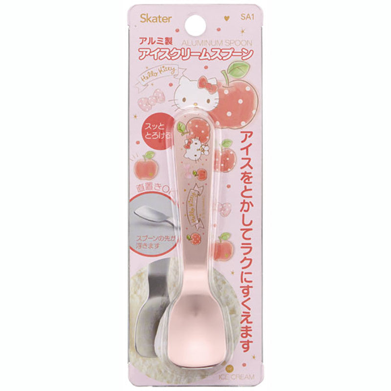 스케이터 산리오 헬로키티 캐릭터 알루미늄 아이스크림 스푼 SA1 - 주방·식기 - 하카타몰