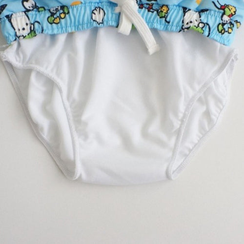 [발주상품] 산리오 포차코 캐릭터 비치 스윔 반바지 90~100cm - 하카타몰