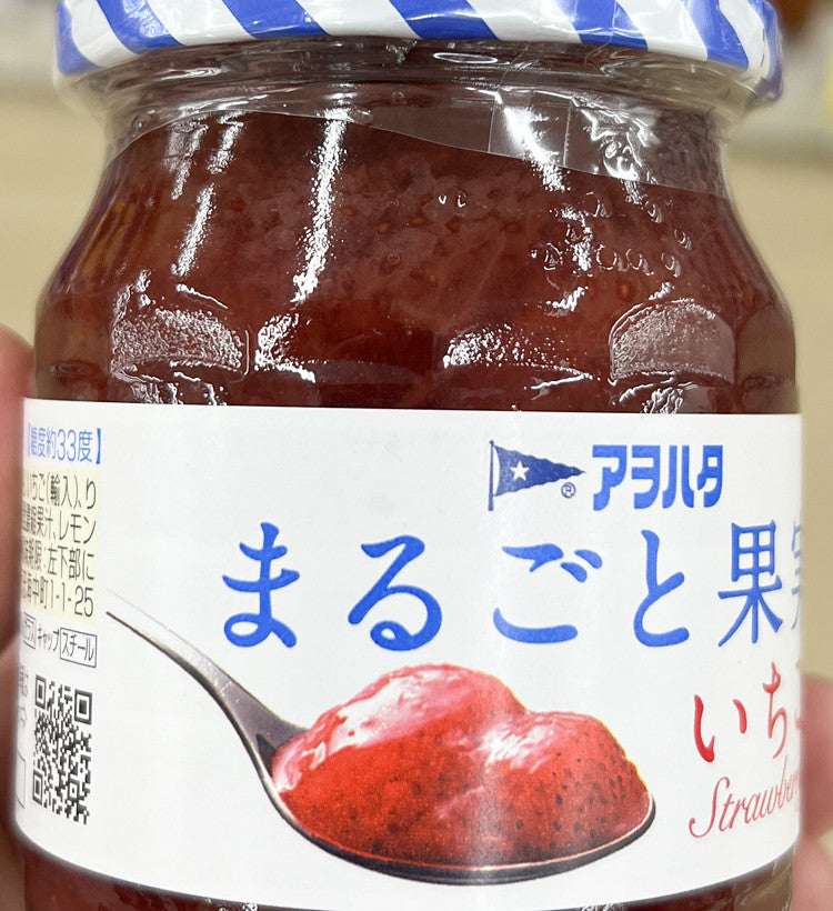 아요하타 마루고토 과실 딸기잼 255g - 하카타몰