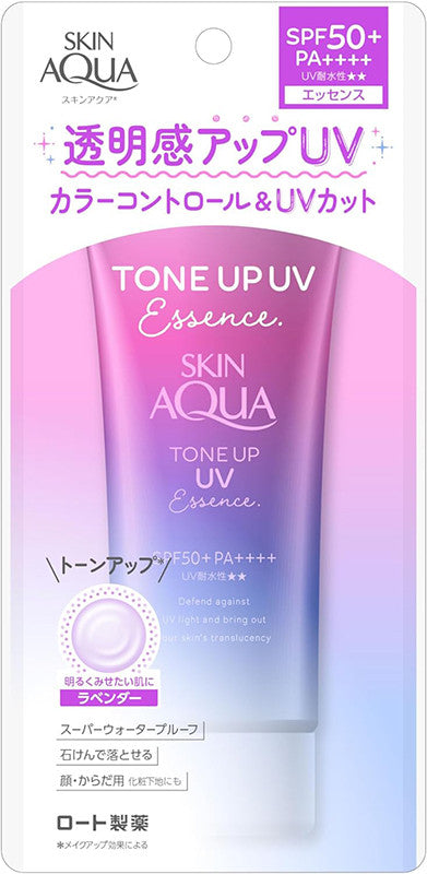 로토제약 스킨 아쿠아 톤업 UV 에센스 선크림 SPF50+ PA++++ 80g - 스킨케어 - 하카타몰