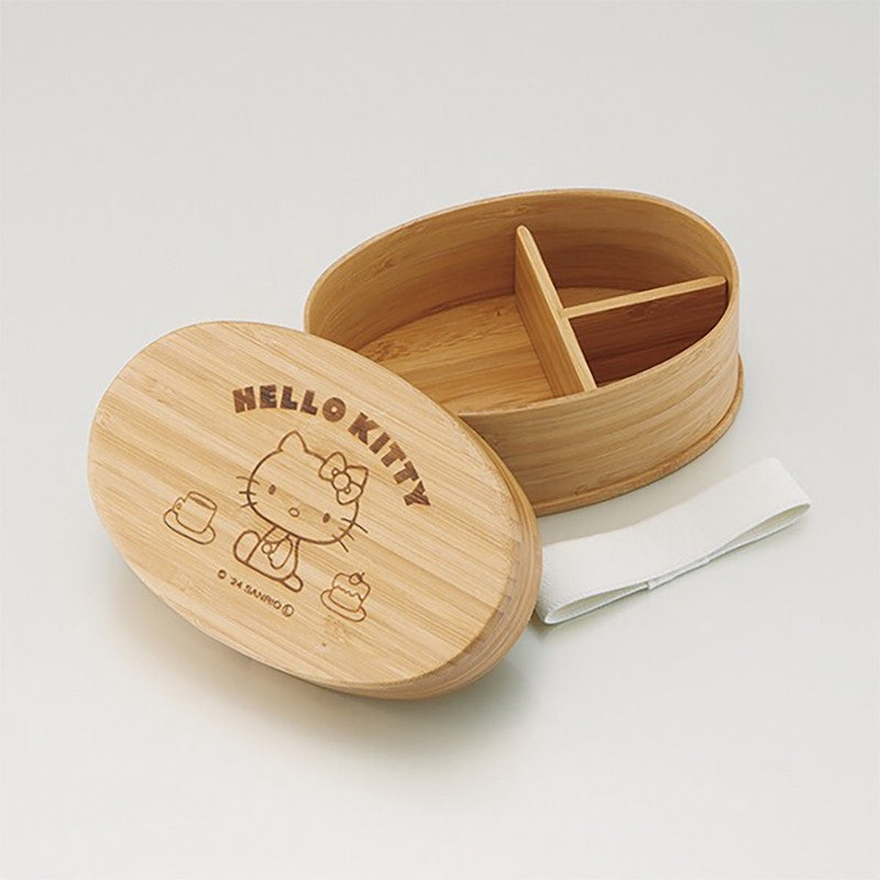 스케이터 산리오 헬로키티 캐릭터 대나무 도시락 600ml BWLB6 - 주방·식기 - 하카타몰