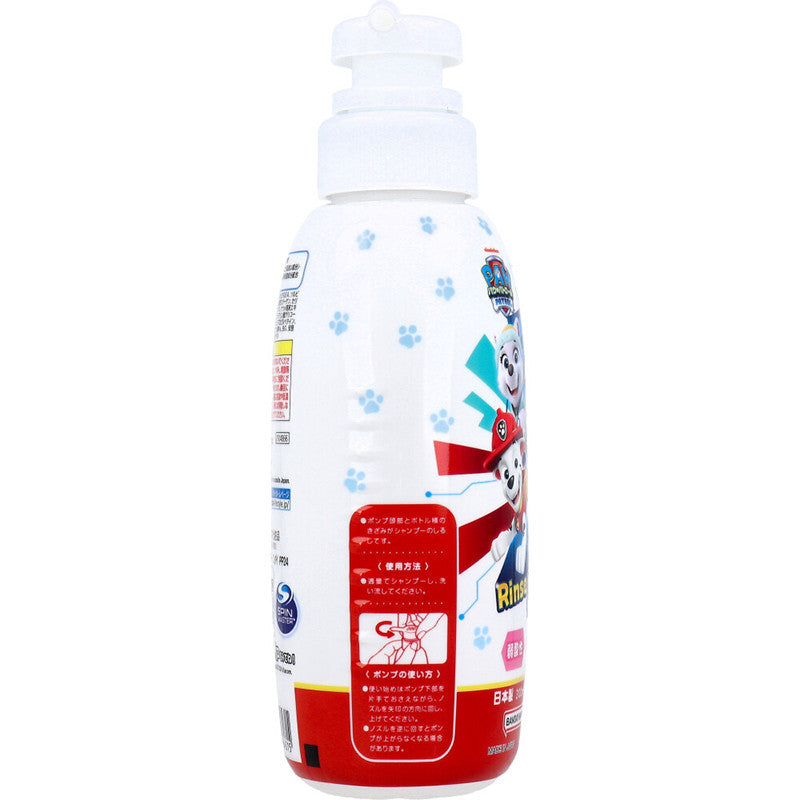 반다이 퍼피 구조대 린스 인 펌프 샴푸 300ml - 헤어케어 - 하카타몰