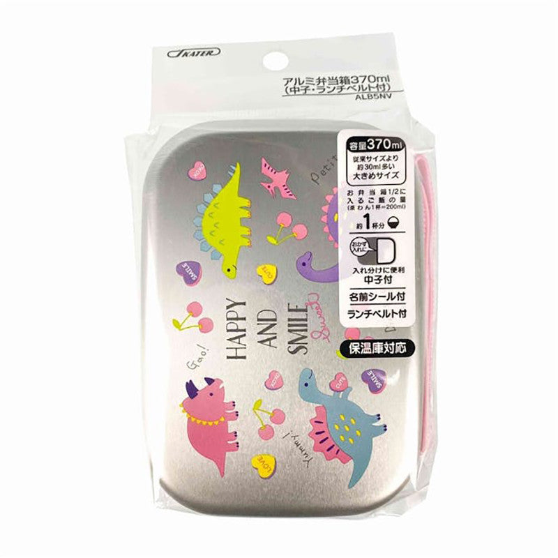 스케이터 HAPPY AND SMILE 캐릭터 알루미늄 도시락 370ml ALB5NV - 주방·식기 - 하카타몰