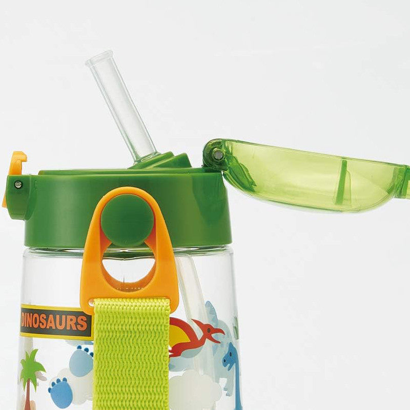 스케이터 DINOSAURS 캐릭터 원푸쉬 스트로 보틀 480ml PDSH5 - 주방·식기 - 하카타몰