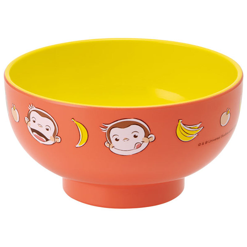 [발주상품 2~4 영업일 후 발송예정] 스케이터 원숭이 조지 캐릭터 국그릇 250ml N6 - 주방·식기 - 하카타몰