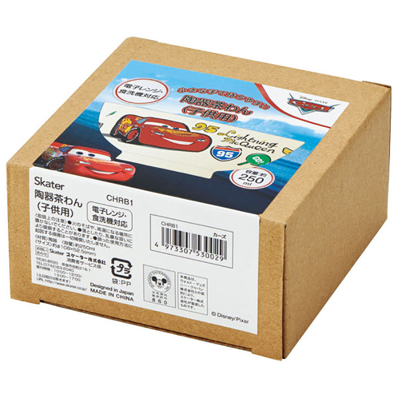 [발주상품 2~4 영업일 후 발송예정] 스케이터 디즈니 카즈 캐릭터 도자기 밥공기 250ml CHRB1 - 주방·식기 - 하카타몰