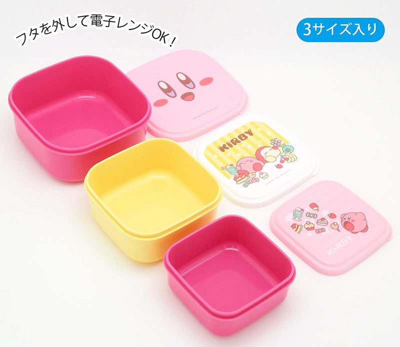 OSK 별의 커비 캐릭터 용기 3P 도시락 세트 SSP-31 - 주방·식기 - 하카타몰