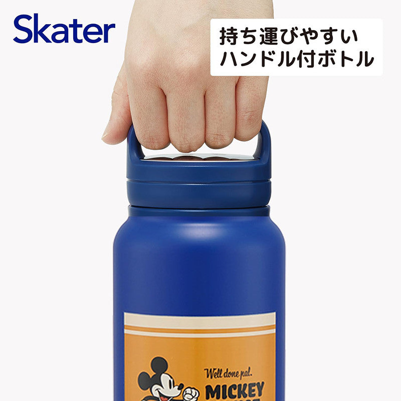 [발주상품 2~4 영업일 후 발송예정] 스케이터 미키마우스 캐릭터 스크류 핸들 머그 보틀 800ml STSC8 - 주방·식기 - 하카타몰