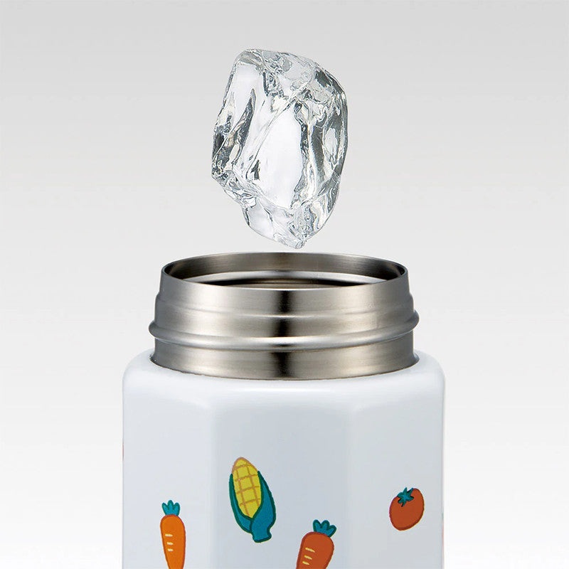 스케이터 몬치치 Mon Mon Farm 캐릭터 팔각형 스테인리스 머그 보틀 350ml STO4 - 주방·식기 - 하카타몰