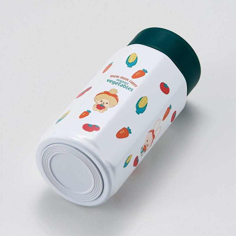 스케이터 몬치치 Mon Mon Farm 캐릭터 팔각형 스테인리스 머그 보틀 350ml STO4 - 주방·식기 - 하카타몰