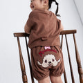 몬치치 파일 페이스 포인트 팬츠 90~100cm