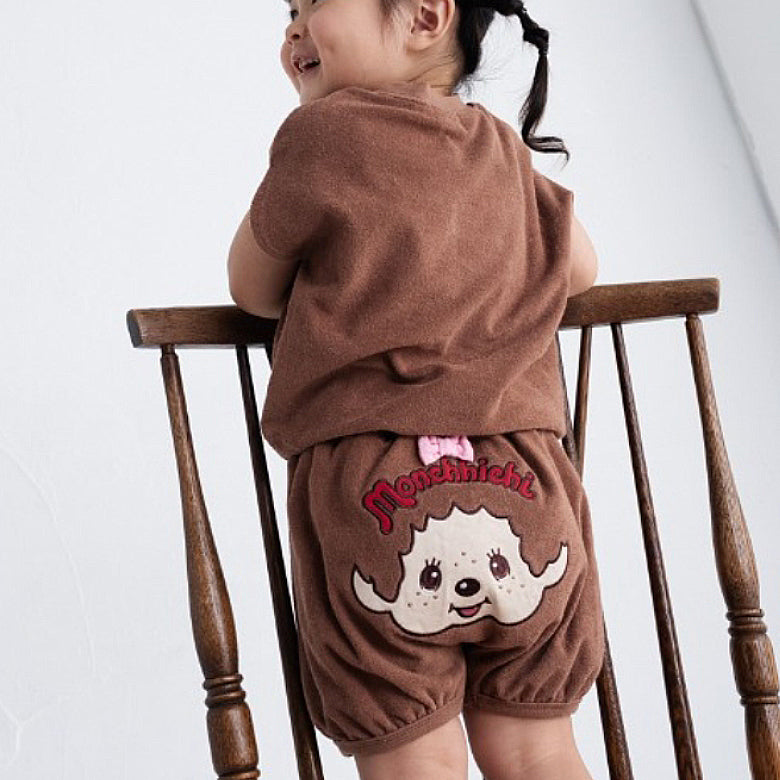 몬치치 파일 페이스 포인트 팬츠 90~100cm