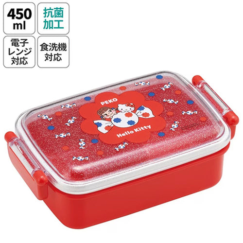스케이터 페코짱 X 헬로키티 캐릭터 식기세척기 대응 항균 도시락 런치박스 450ml RBF3ANAG - 주방·식기 - 하카타몰