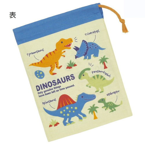 [발주상품 2~4 영업일 후 발송예정] 스케이터 DINOSAURS PICTURE BOOK 캐릭터 컵 주머니 KB62 - 하카타몰