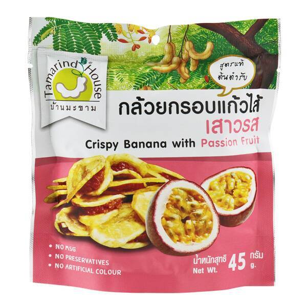 칼디 타마린드하우스 패션프루트 바나나칩 샌드 45g · 상품 사진 2
