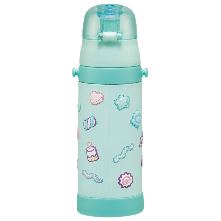 스케이터 산리오 한교동 캐릭터 3D 원푸쉬 보냉 스테인리스 다이렉트 보틀 480ml SDPV5 - 주방·식기 - 하카타몰