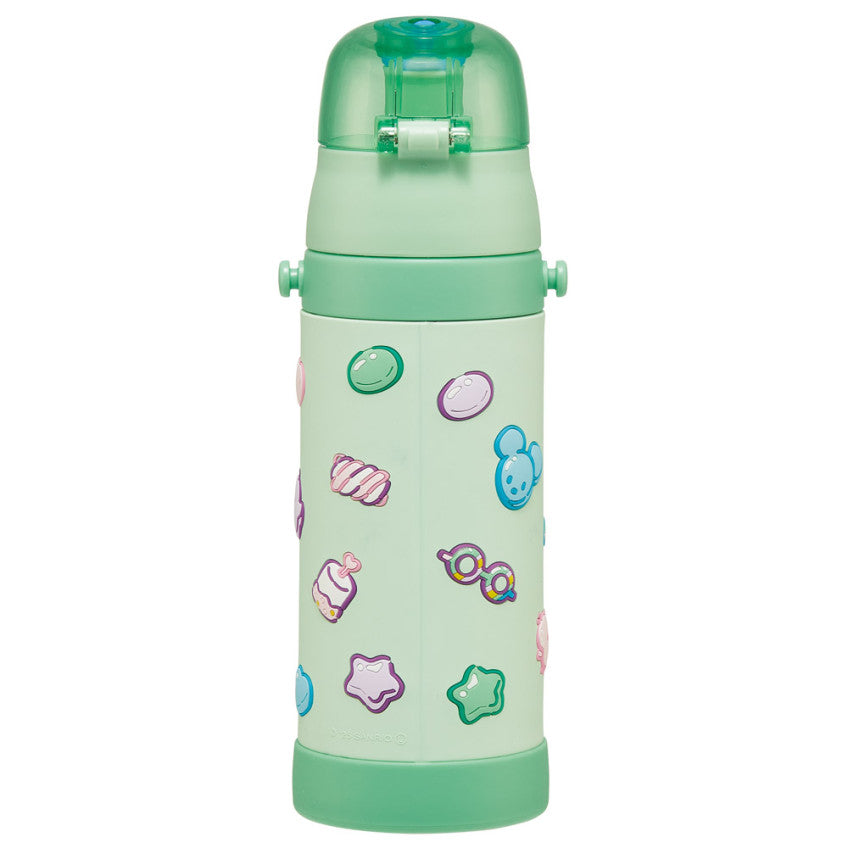스케이터 산리오 포차코 캐릭터 3D 원푸쉬 보냉 스테인리스 다이렉트 보틀 480ml SDPV5 - 주방·식기 - 하카타몰