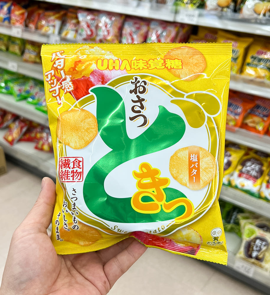 UHA 미각당 오사츠도키 고구마칩 소금버터맛 65g - 하카타몰