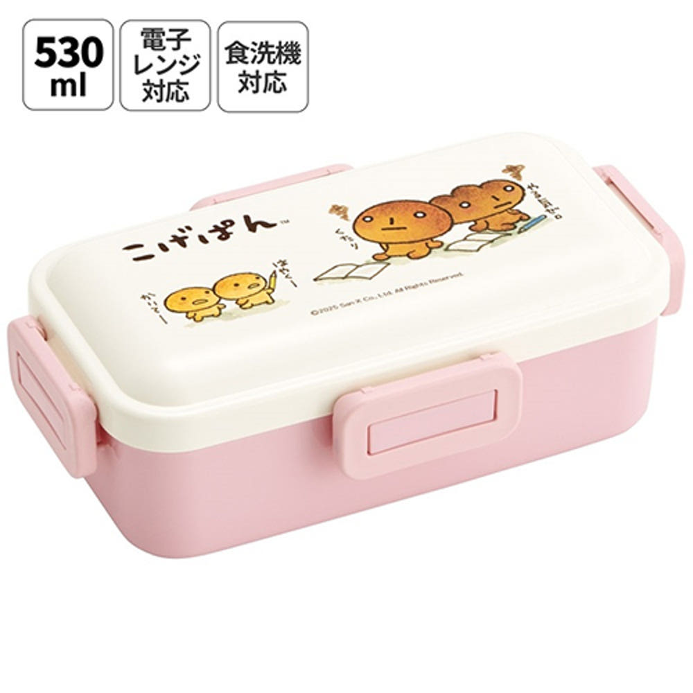 스케이터 코게빵 캐릭터 4면락 런치박스 도시락 530ml PFLB6 - 주방·식기 - 하카타몰