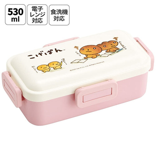 스케이터 코게빵 캐릭터 4면락 런치박스 도시락 530ml PFLB6 - 주방·식기 - 하카타몰