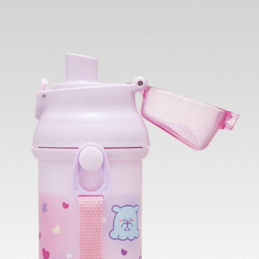 [발주상품 2~4 영업일 후 발송예정] 스케이터 라부이즈 캐릭터 원터치 다이렉트 보틀 480ml PSB5SANAG - 주방·식기 - 하카타몰