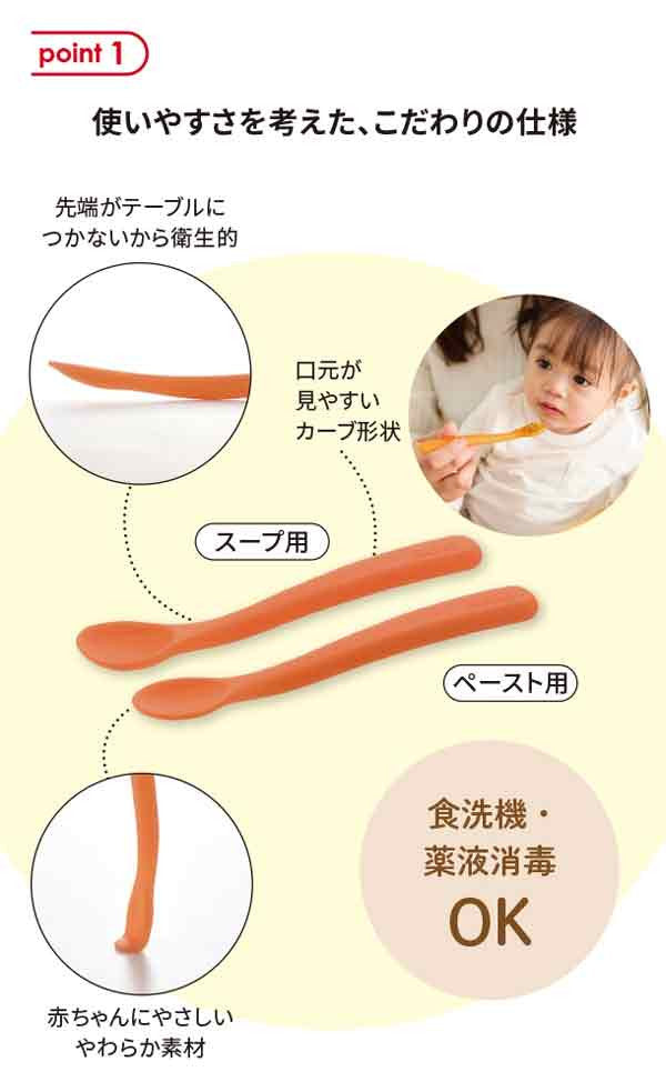 릿첼 온도 감지 부드러운 이유식 스푼 세트 - 주방·식기 - 하카타몰