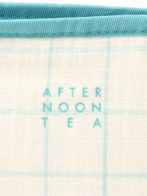 Afternoon tea 애프터눈 티 로고 워크스 보냉 런치 파우치 (그린 / 그레이) - 가방·파우치 - 하카타몰