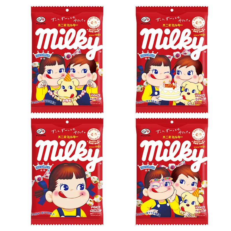 후지야 밀키 캔디 100g 페코짱 현행품