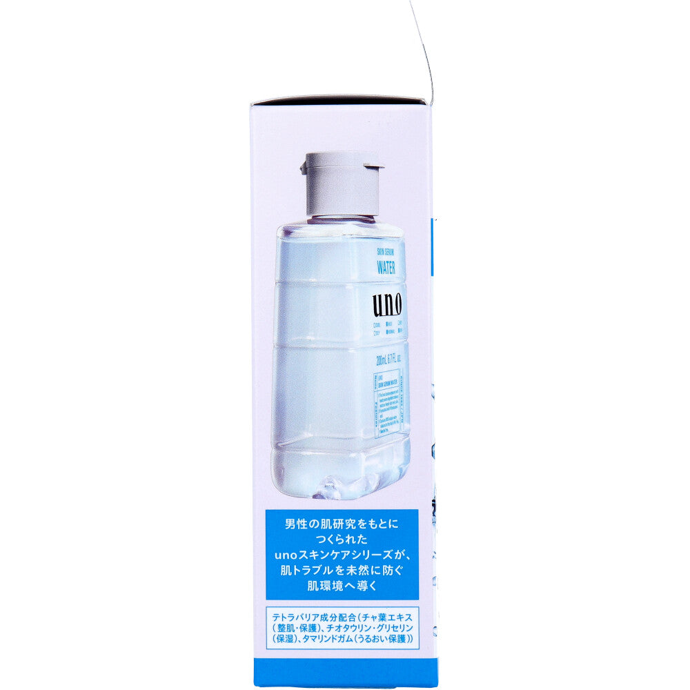 UNO 우노 스킨 세럼 워터 f 남성용 수분 토너 200ml