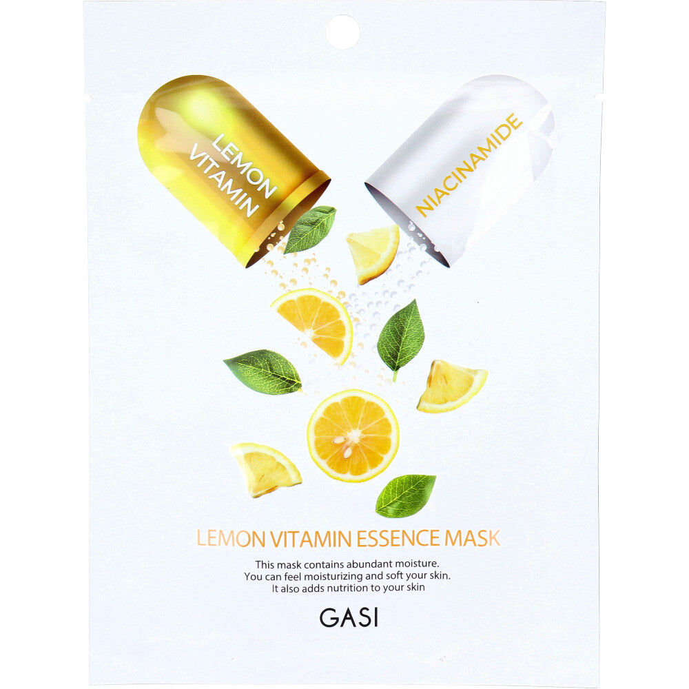 GASI 가시 레몬 비타민 에센스 마스크 1매 25g