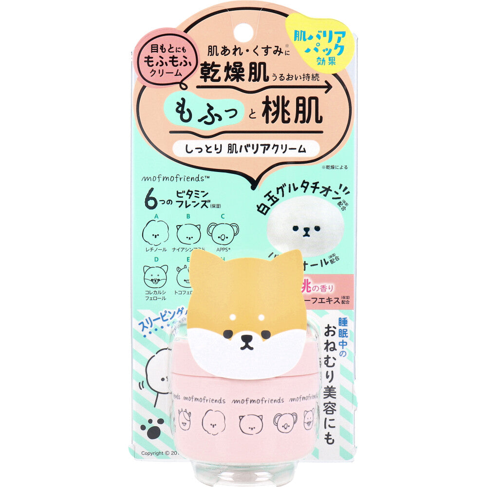 모후모후 프렌즈 피치 고보습 배리어 크림 50g