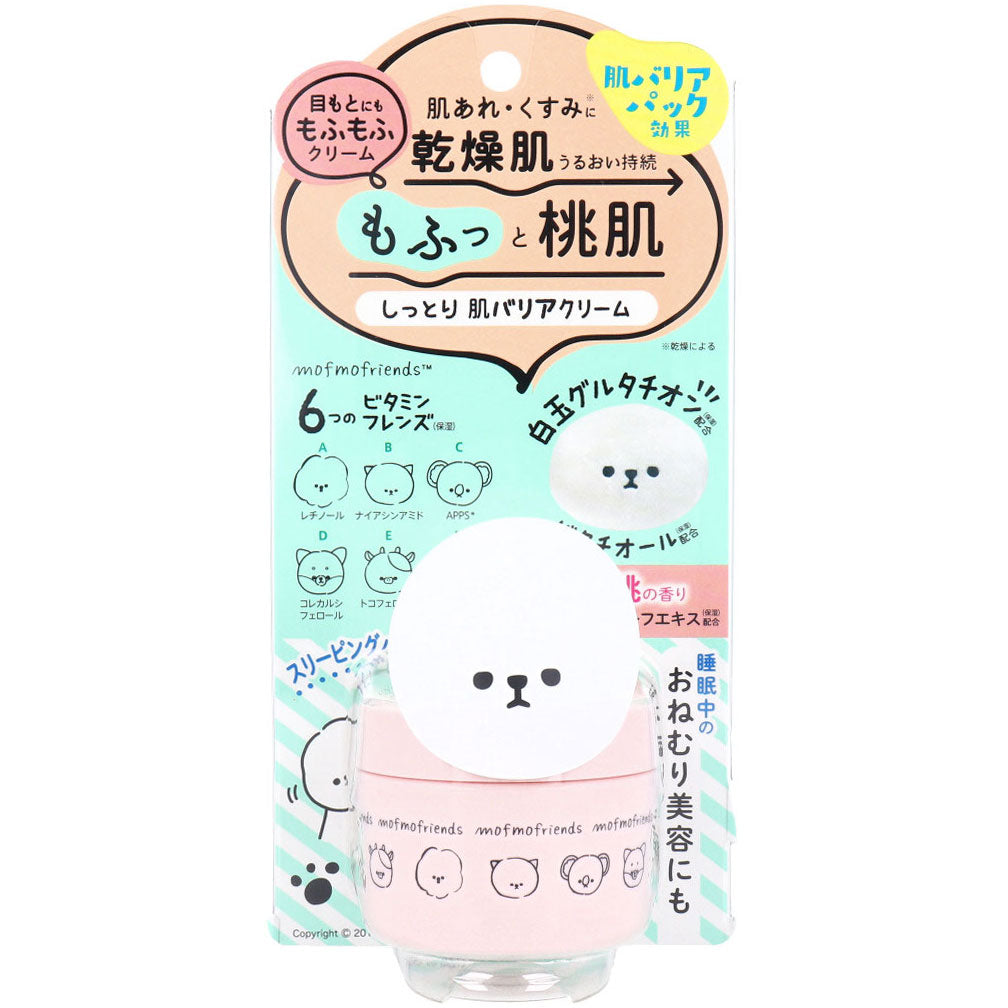 모후모후 프렌즈 피치 고보습 배리어 크림 50g