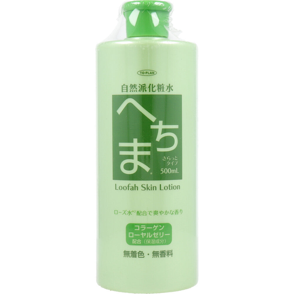 토플란 자연파 수세미 로즈워터 보습 토너 500ml