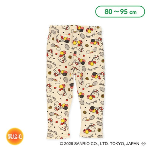 [발주상품] 헬로키티 안감 기모 바지 80~95cm - 하카타몰