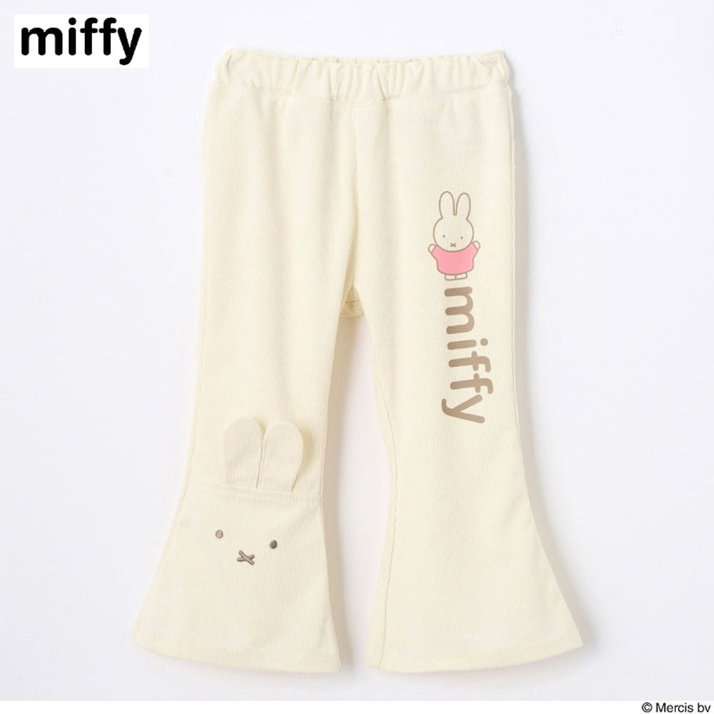 [발주상품] 미피 코듀로이 플레어 바지 아이보리 80~100cm - 하카타몰