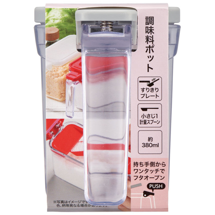 스케이터 미피 캐릭터 원푸시 조미료 포트 380ml KHP1 - 조미료·육수 - 하카타몰