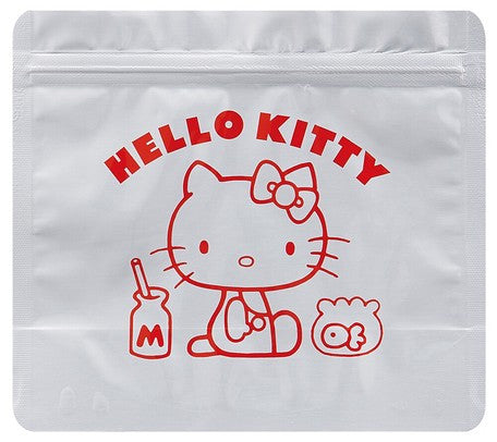캐릭터 알루미늄 지퍼백 5P (미키, 곰돌이 푸, 도라에몽, 키티, 마이멜로디, 폼폼푸린, 시나모롤, 리틀트윈스타, 포차코) - 하카타몰