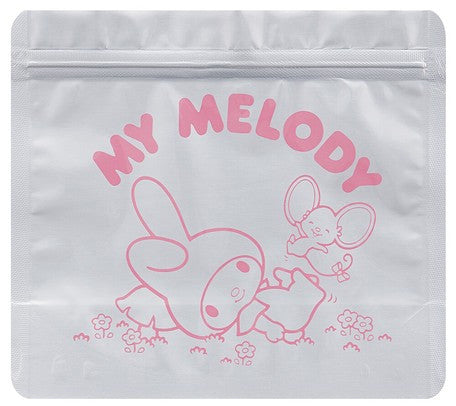 캐릭터 알루미늄 지퍼백 5P (미키, 곰돌이 푸, 도라에몽, 키티, 마이멜로디, 폼폼푸린, 시나모롤, 리틀트윈스타, 포차코) - 하카타몰