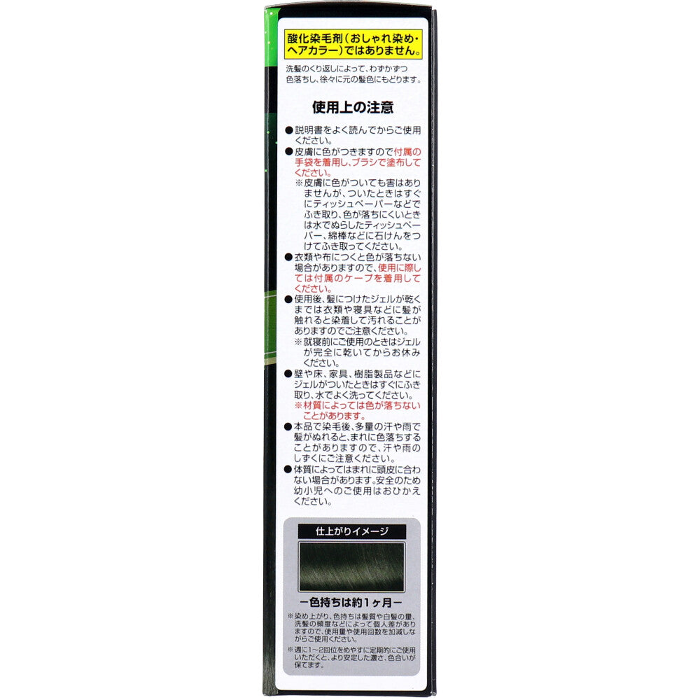 카미크로네 EX 빛반응 새치 염색 헤어젤 내추럴 블랙 80ml