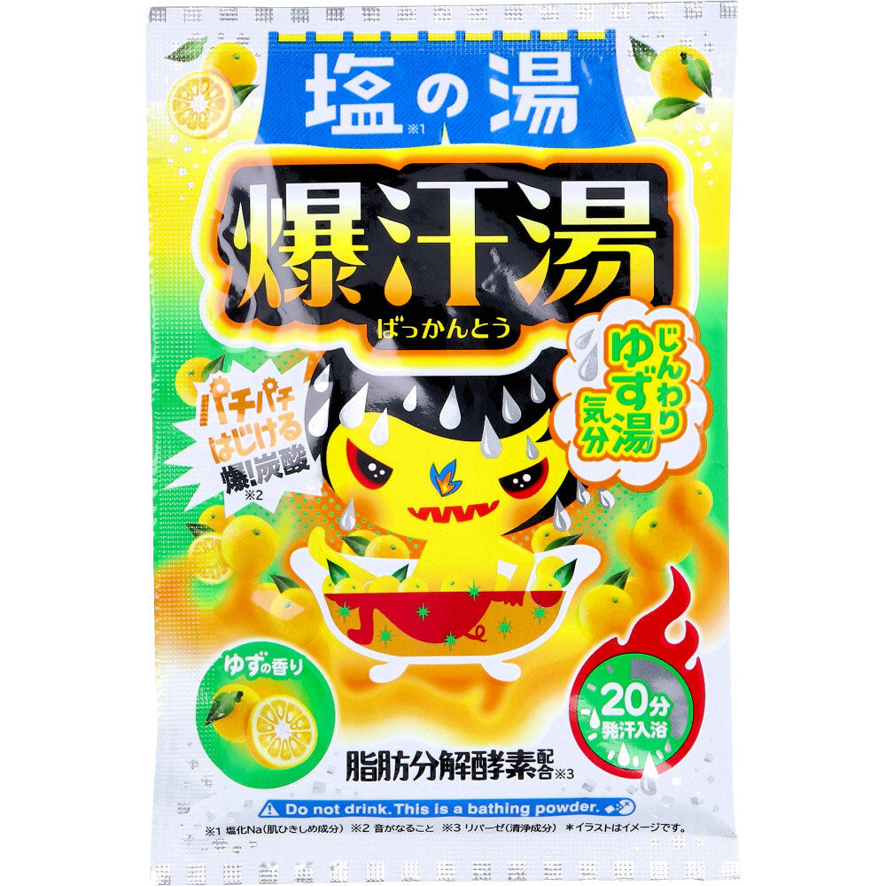 바이슨 바칸토 탄산 입욕제 소금탕 유자향 60g 대표 상품 사진