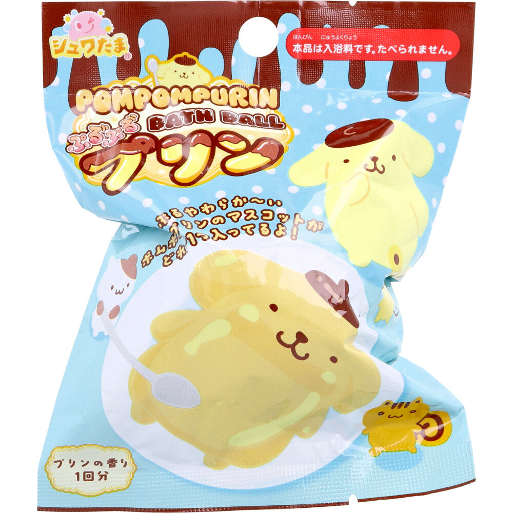 슈와타마 폼폼푸린 말랑 마스코트 배스볼 푸딩향 75g 랜덤 1개 대표 상품 사진