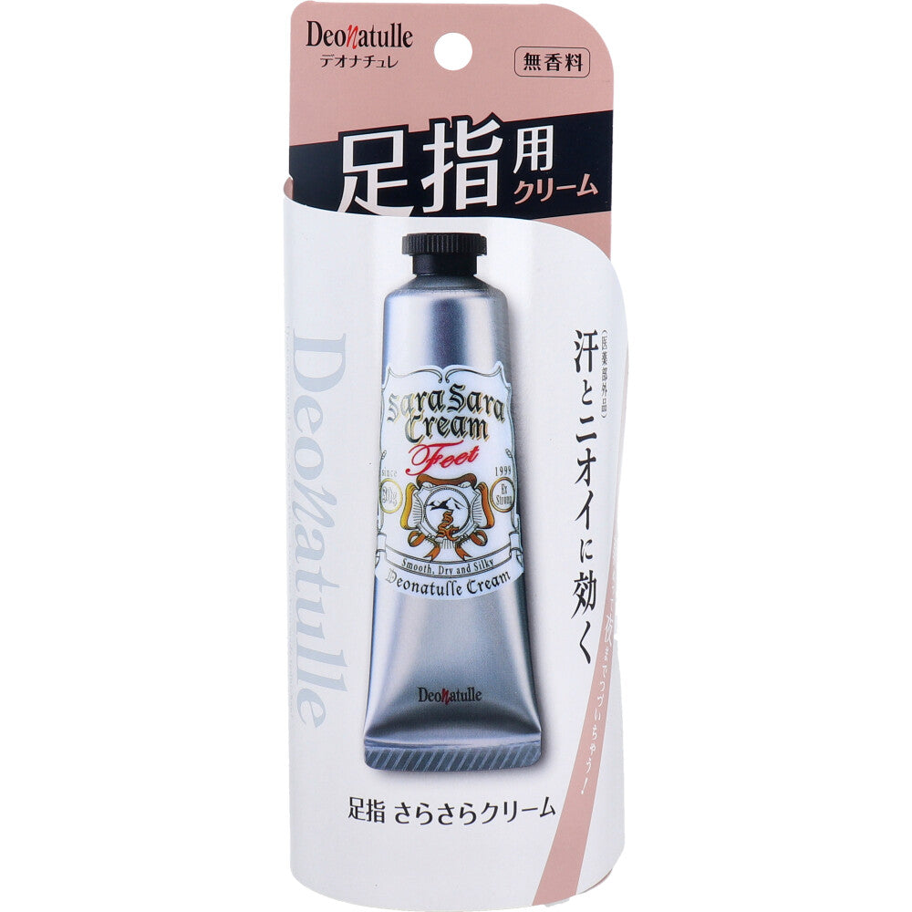 데오나츄레 발가락 보송 크림 무향 30g