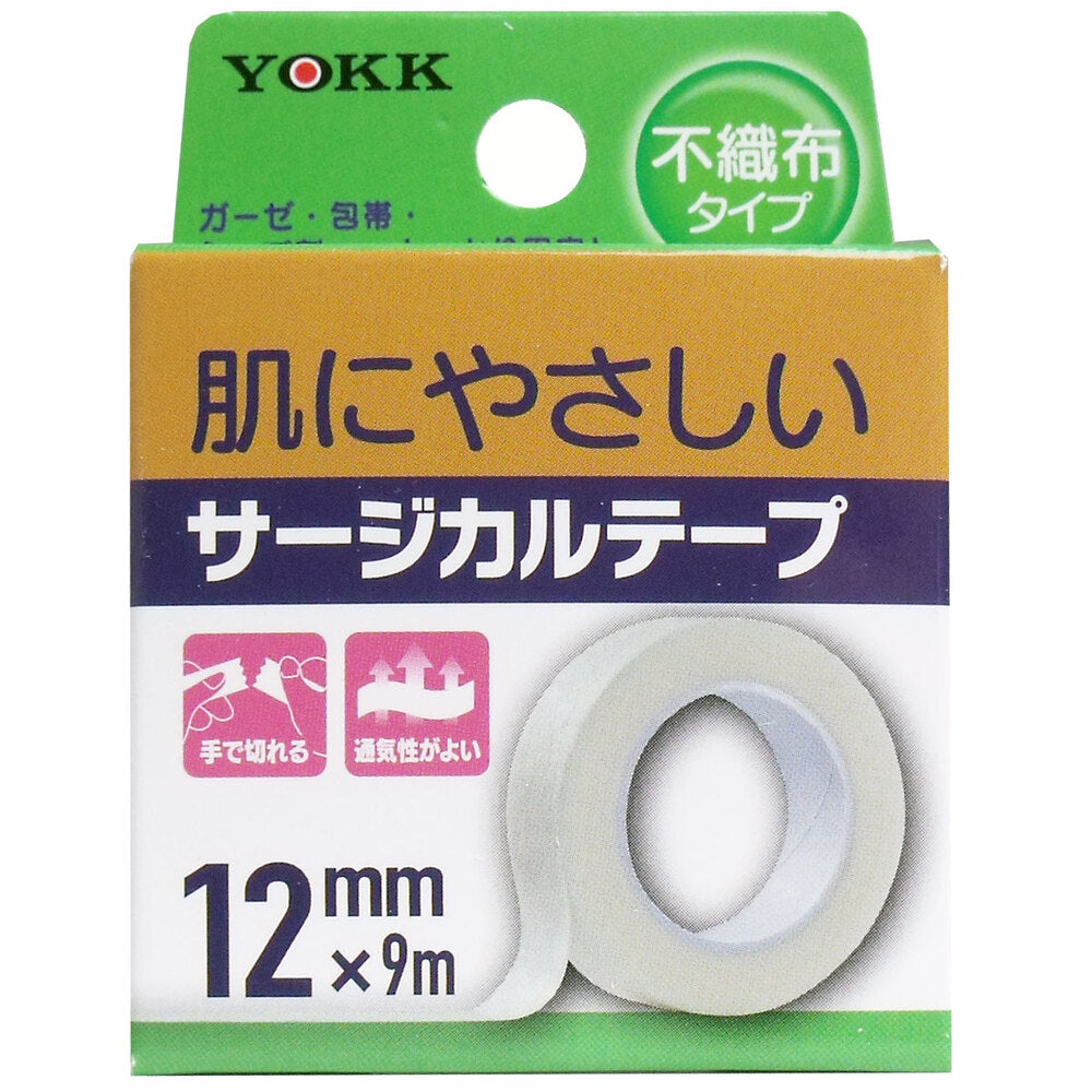 요크 서지컬 부직포 테이프 12mm×9m 제품 포장