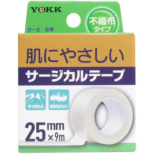 요크 서지컬 부직포 테이프 25mm×9m 제품 포장
