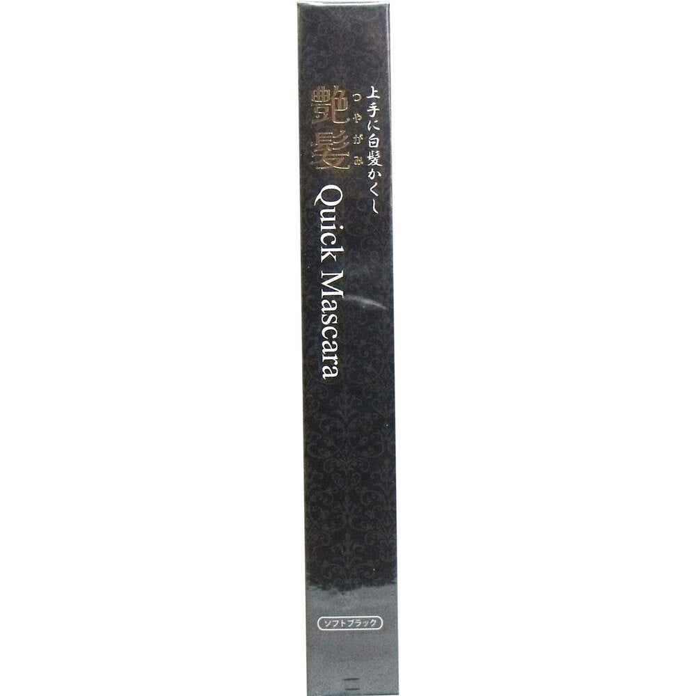 윤기나는 새치 커버 퀵 마스카라 소프트 블랙 15g